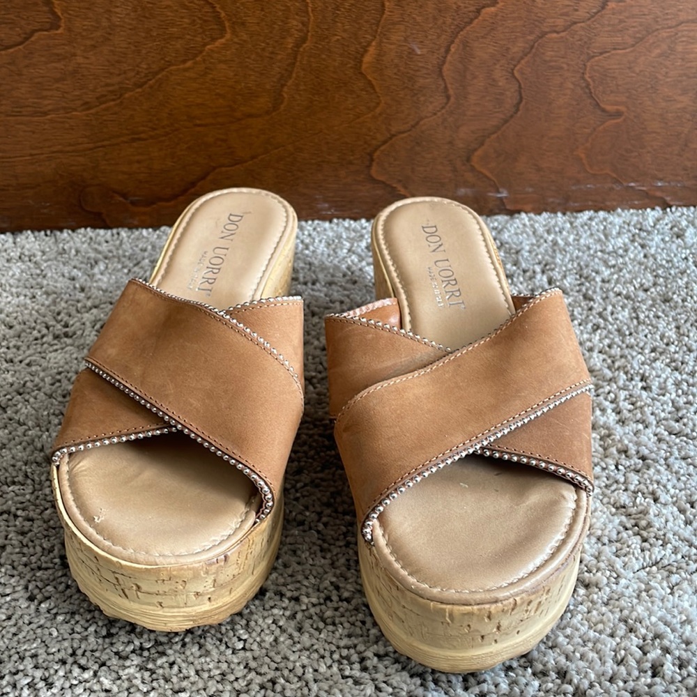 Brown Cork Wedges